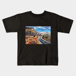 Road to the Canyon Kids T-Shirt